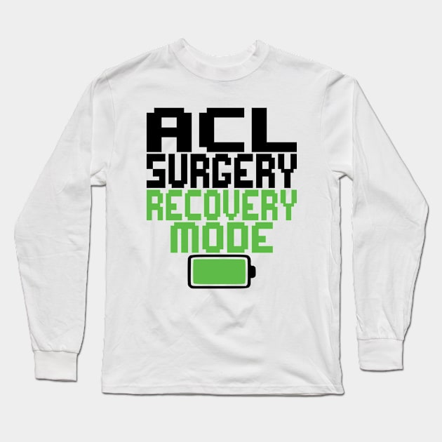 ACL Surgery Long Sleeve T-Shirt by Medical Surgeries